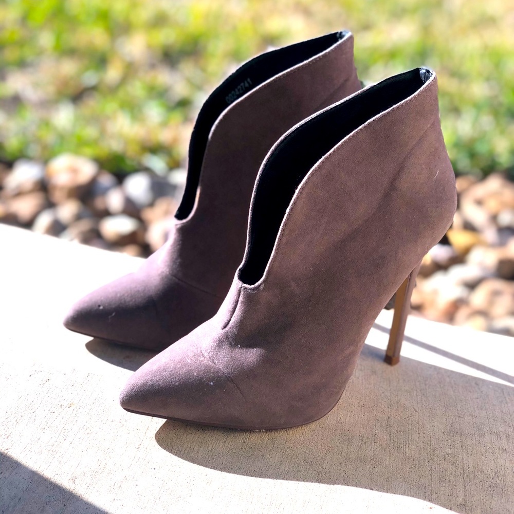 Gray booties - Picture 2 of 2
